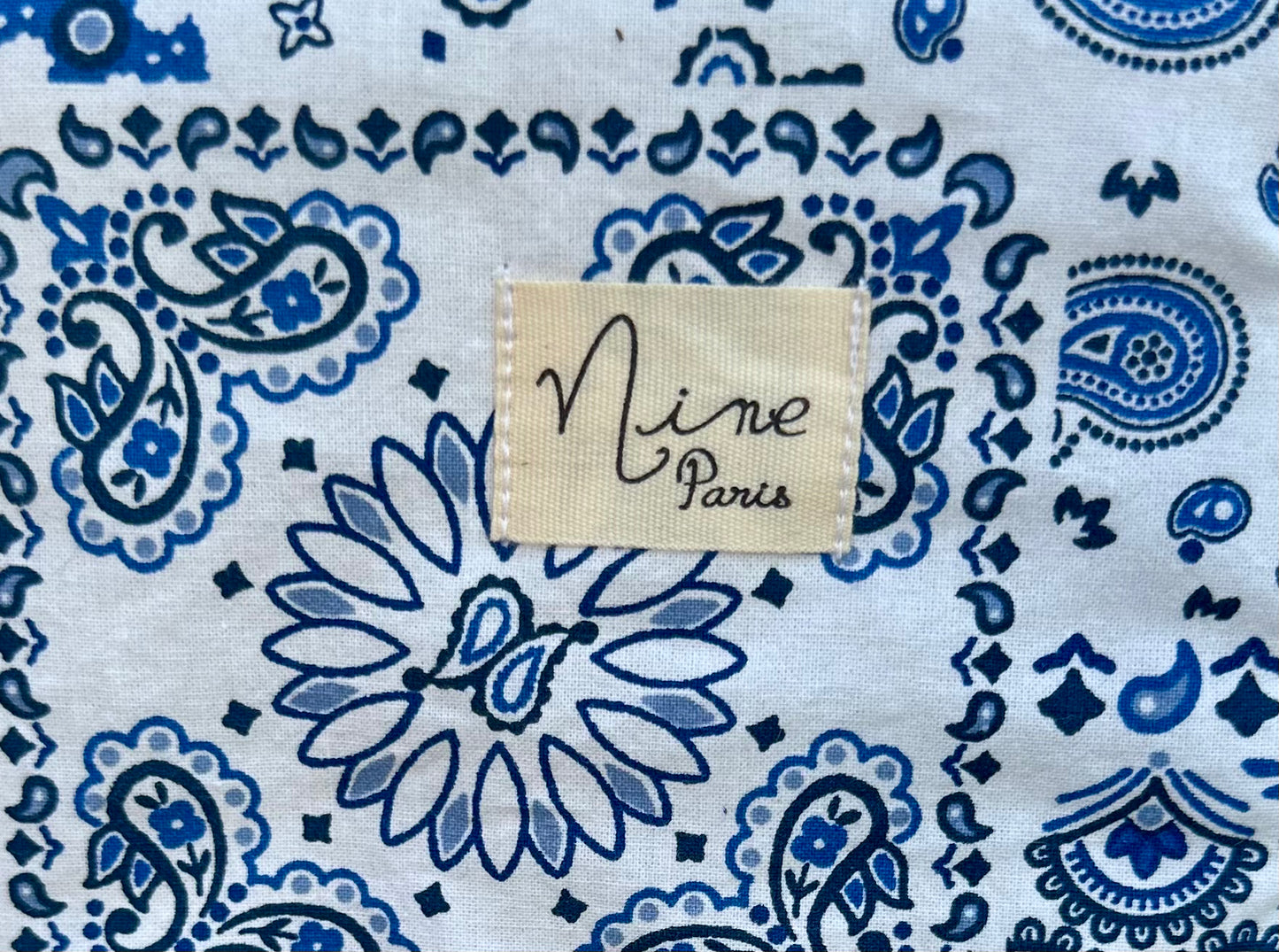 Housse de livre - motif bandana