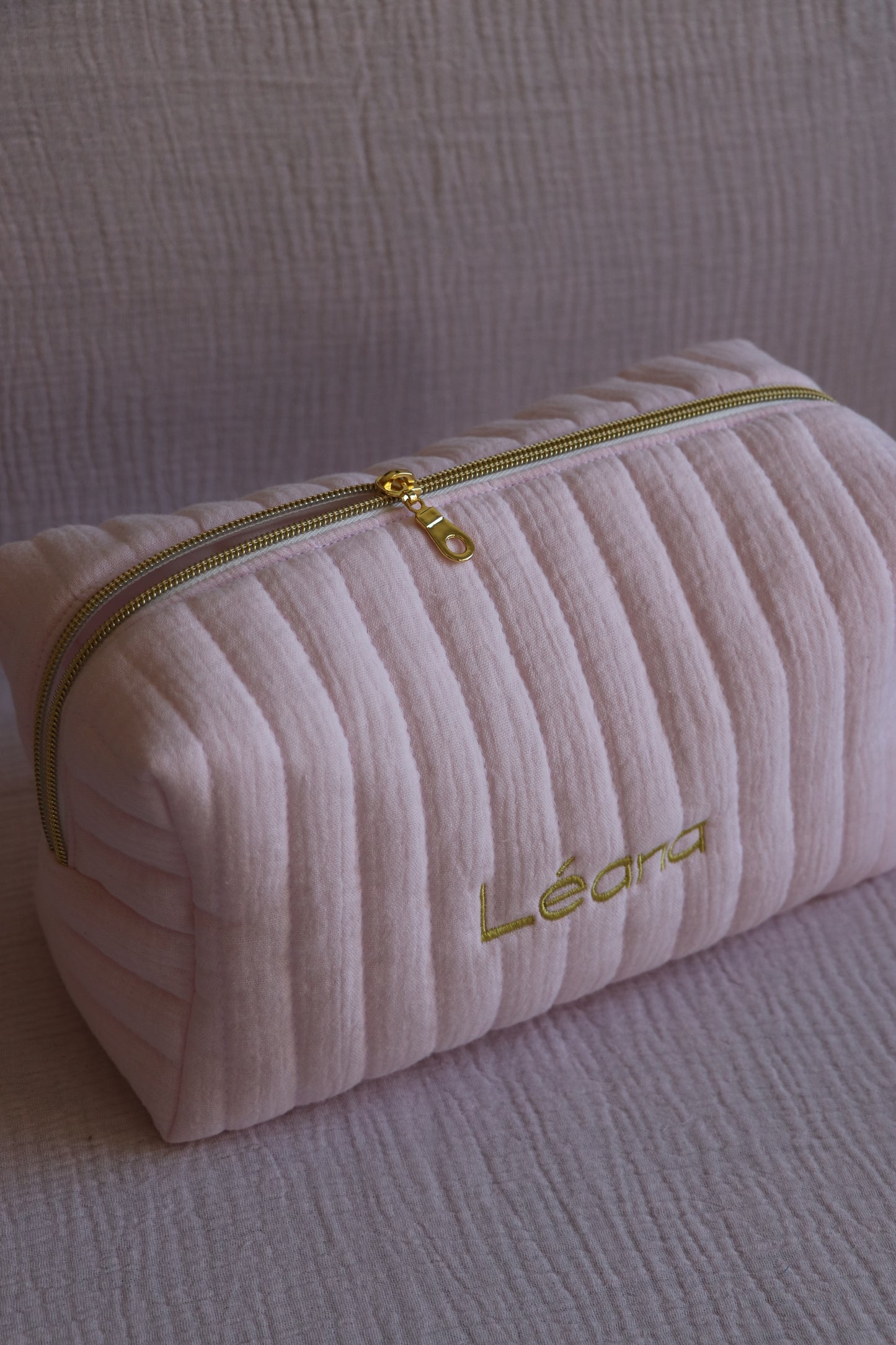 Trousse - Gaze de coton Uni
