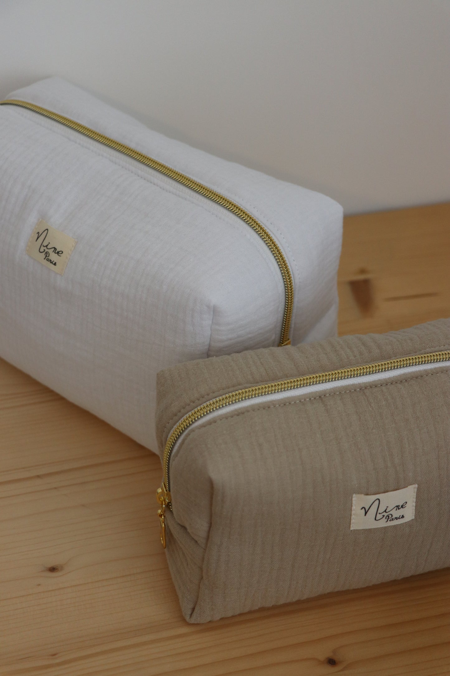 Trousse - Gaze de coton Uni
