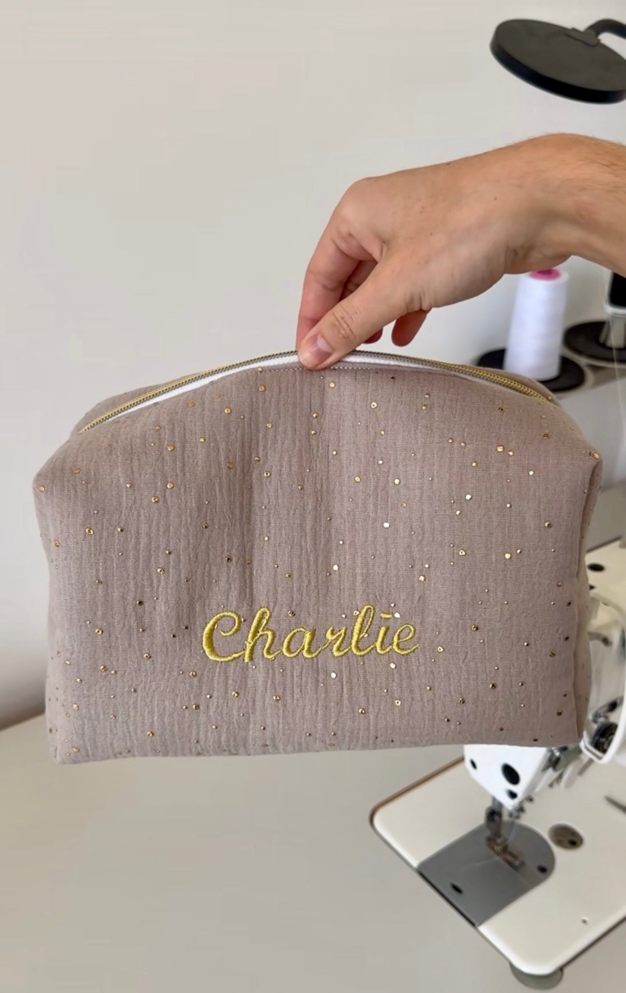 Trousse - Gaze de coton Uni
