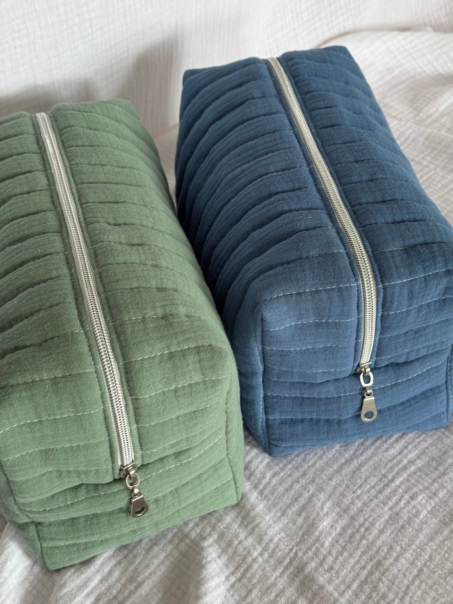 Trousse - Gaze de coton Uni
