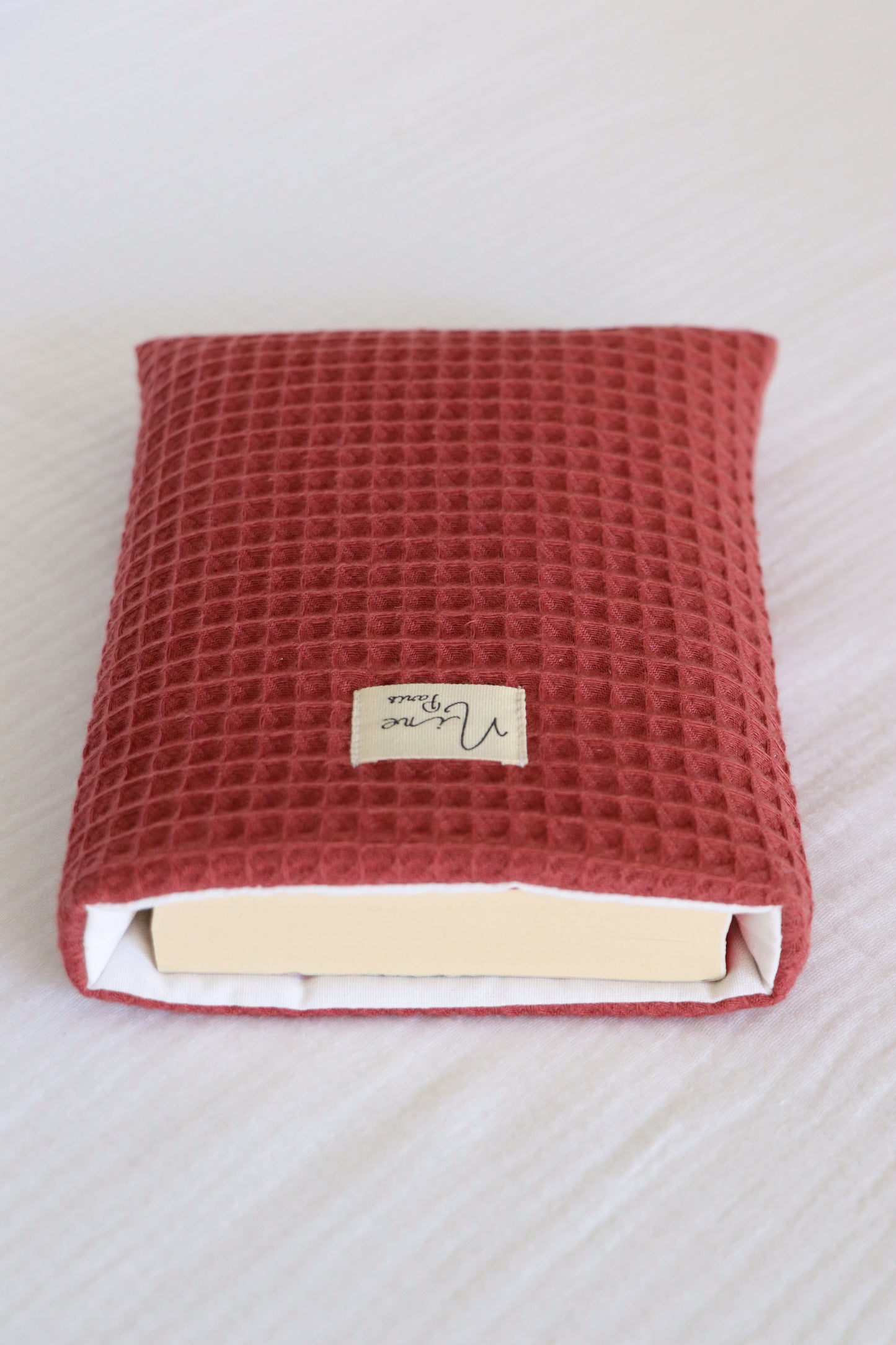 Housse de livre - Nid d'Abeille