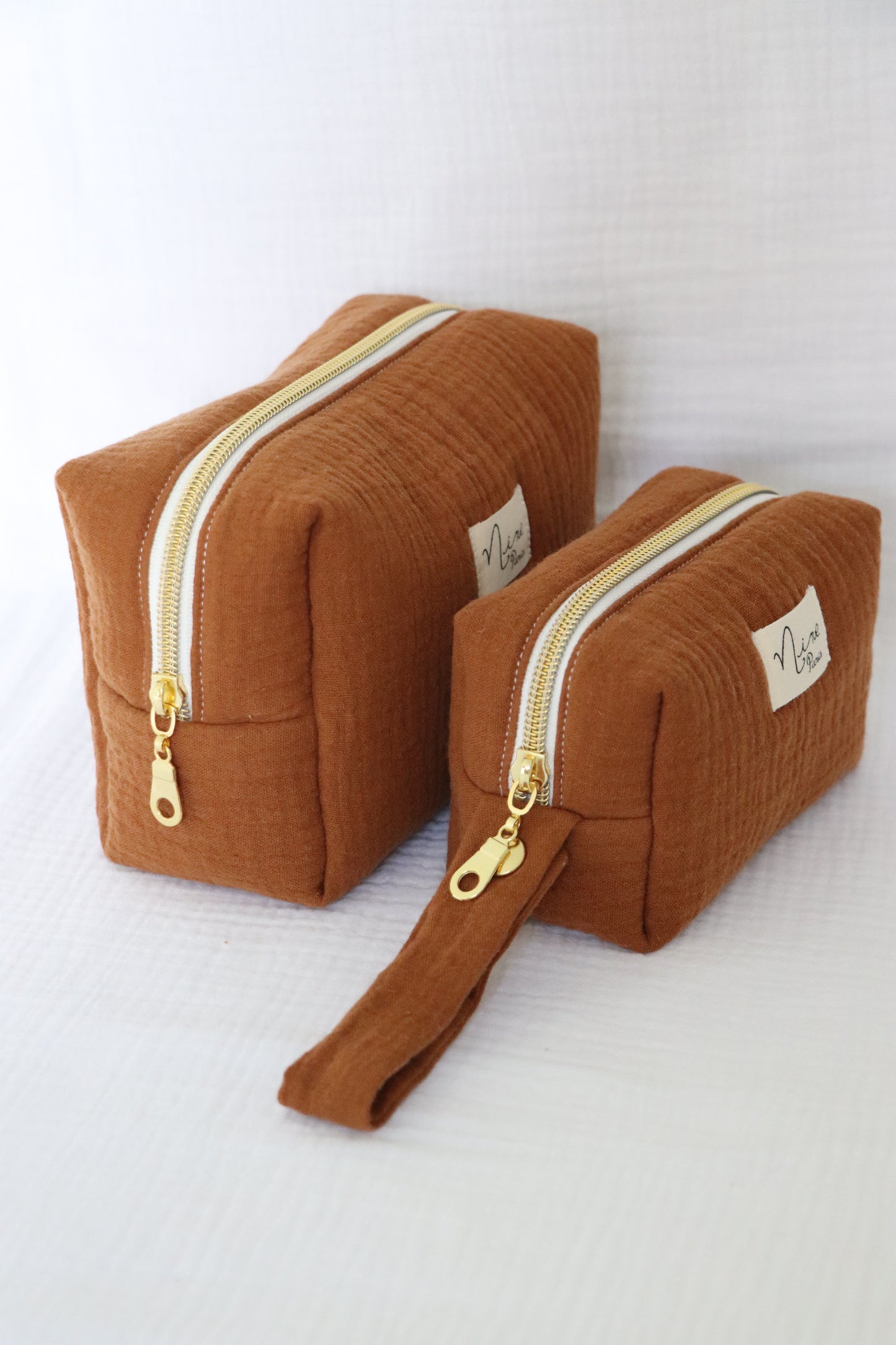 Trousse - Gaze de coton Uni