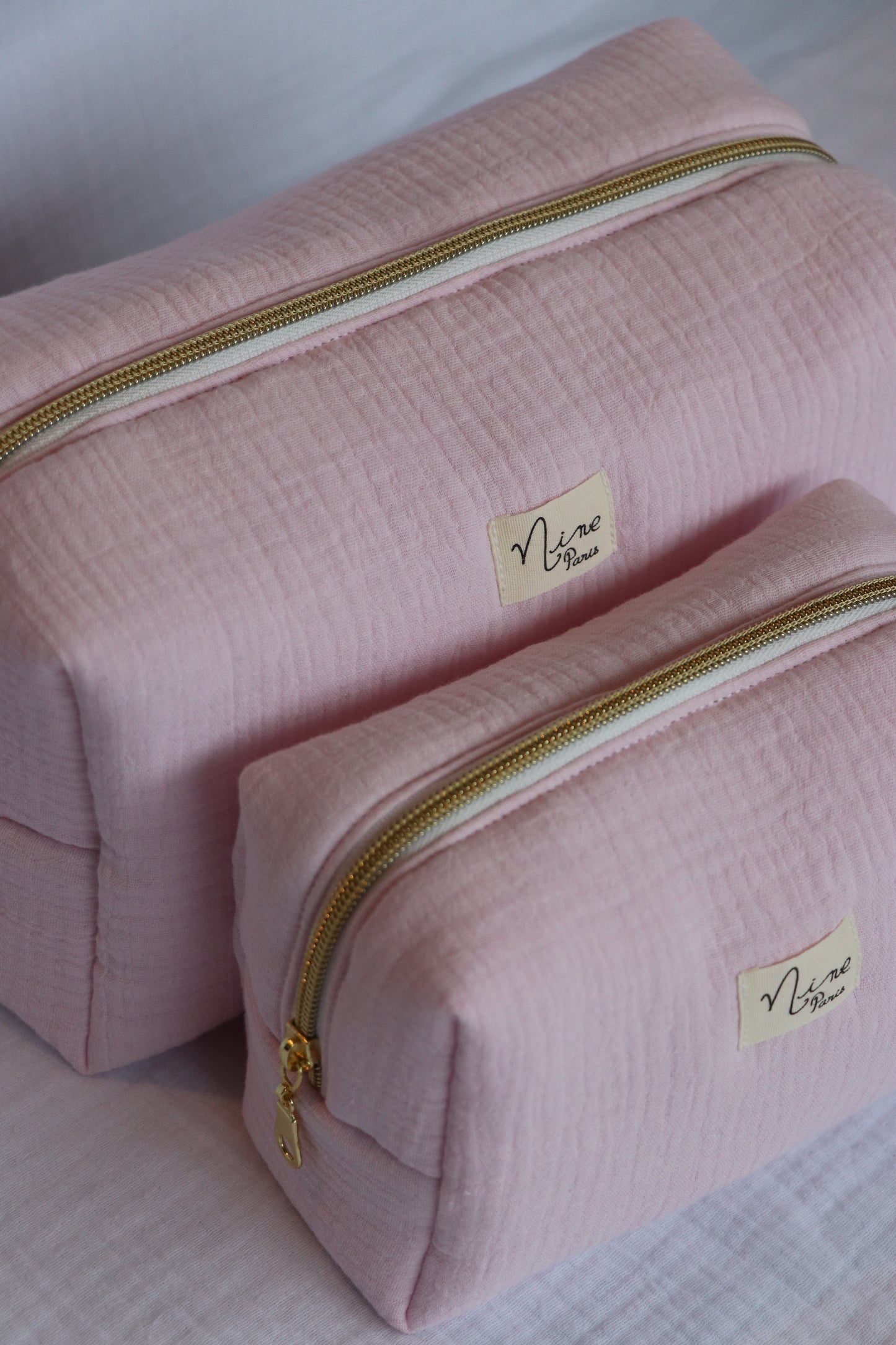 Trousse - Gaze de coton Uni