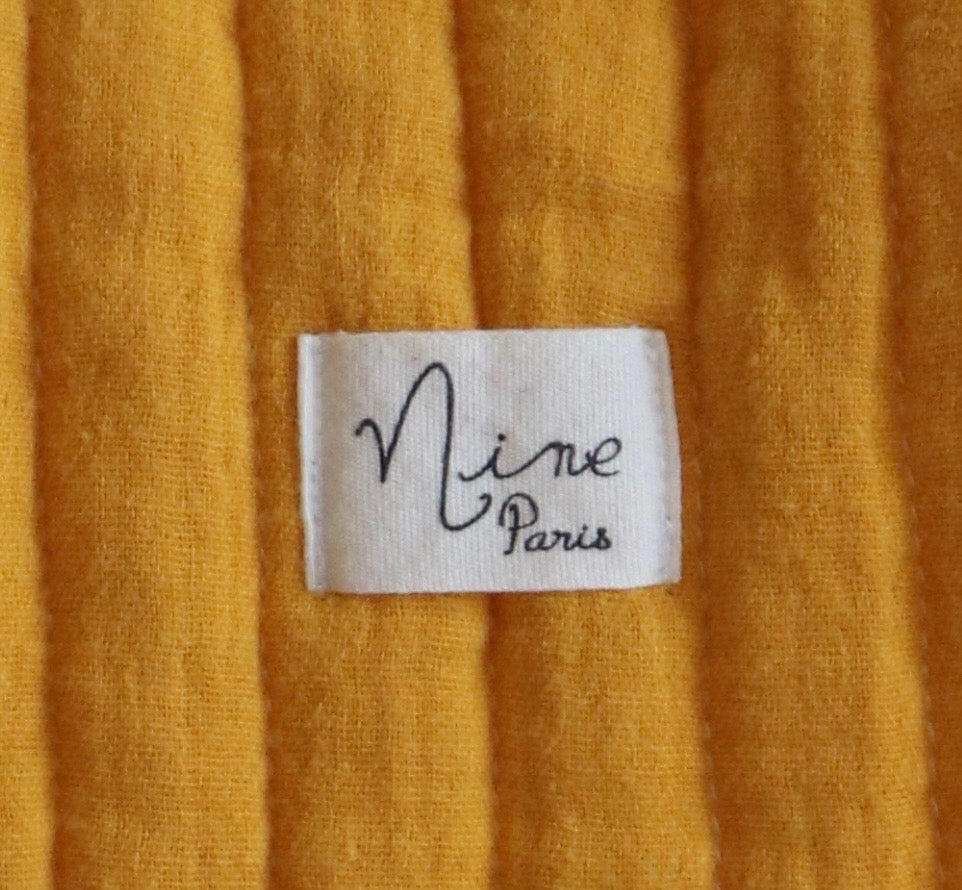 Panier de rangement -Gaze de coton Uni