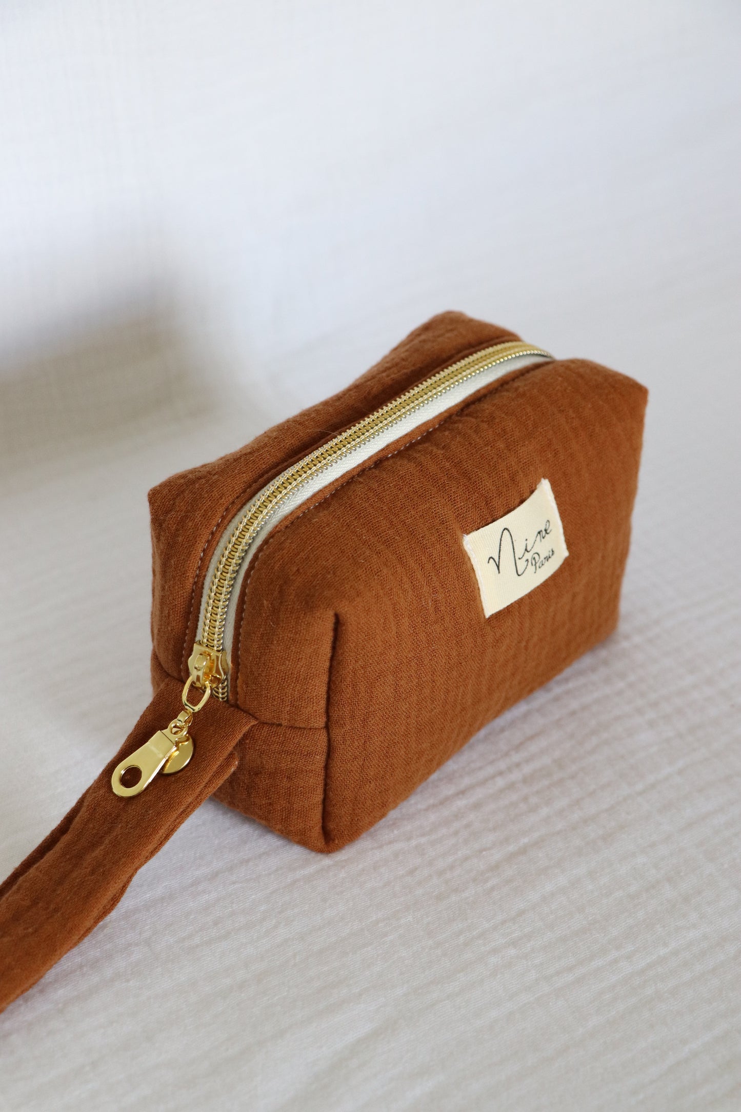 Trousse - Gaze de coton Uni