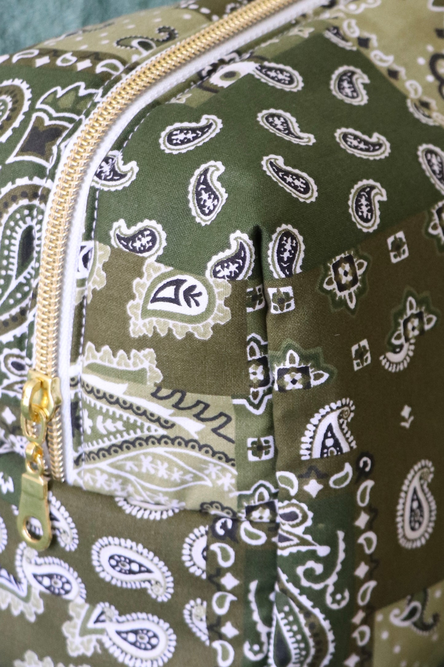 Vanity - motif bandana vert