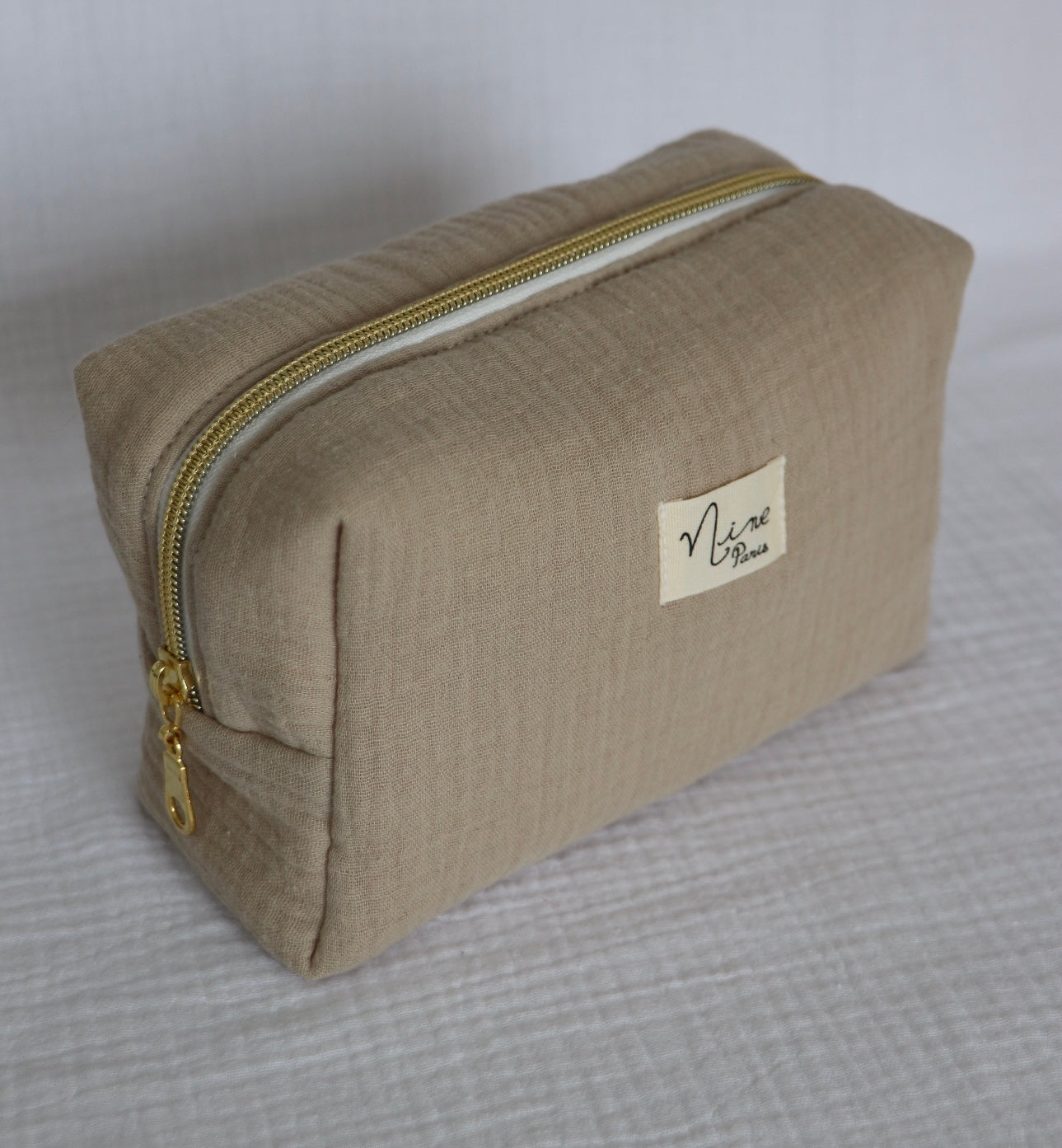 Trousse - Gaze de coton Uni