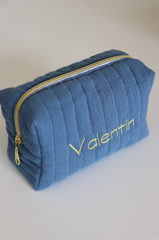 Petite trousse Gaze de coton Valentin