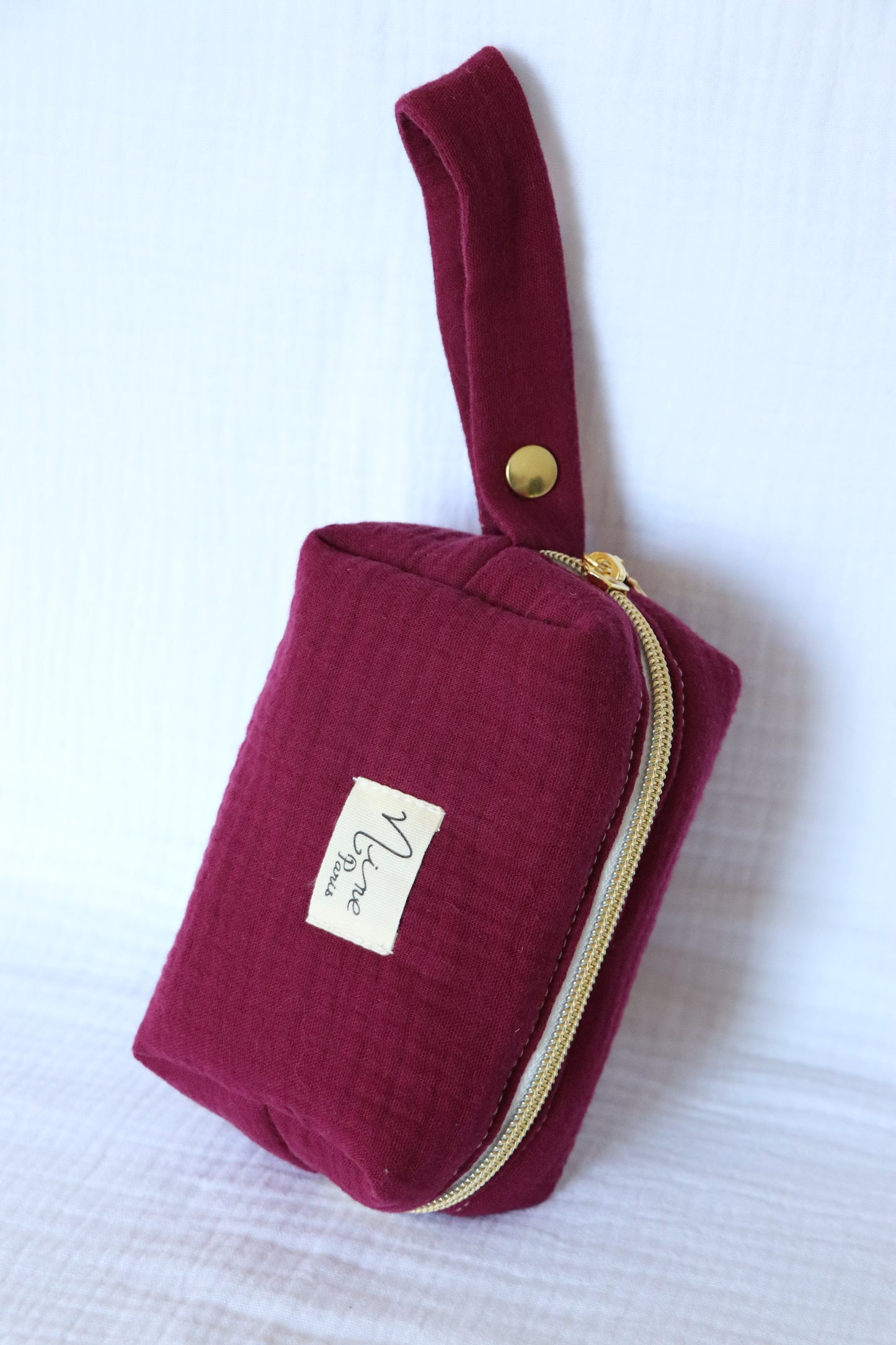 Trousse - Gaze de coton Uni